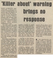 19810130 NO GAY KILLER PROGRESS CN